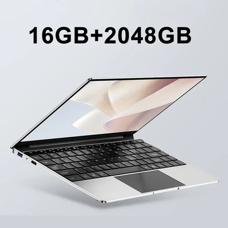 14.1 Inch Ultra Slim Laptop &ndash; High Performance 16GB RAM 2TB SSD 16GB 2048GB / N3700