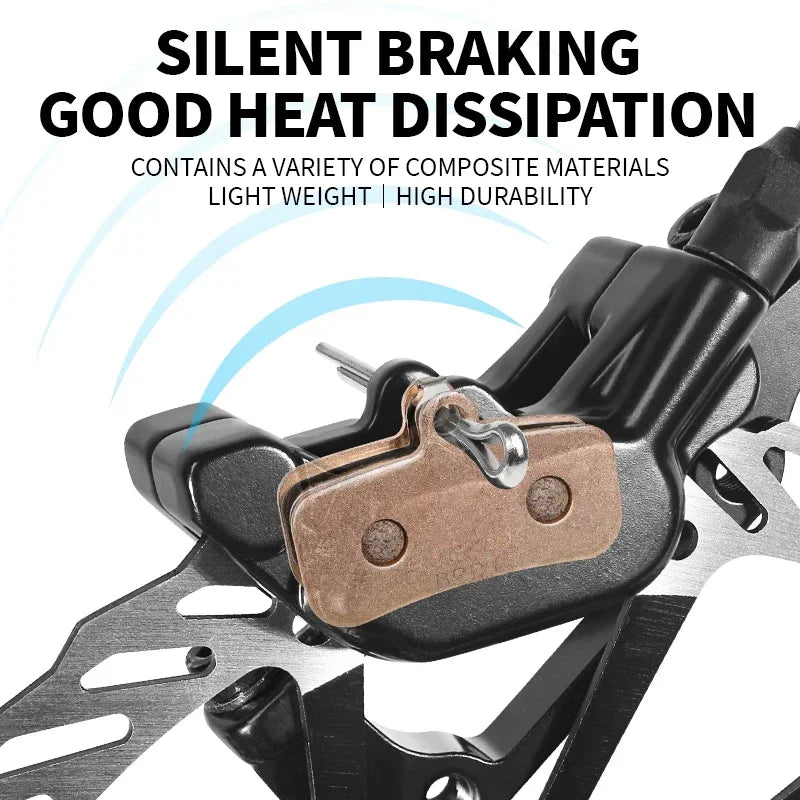 BUCKLOS Sintered-Metal MTB Brake Pads &ndash; High Wear Resistance