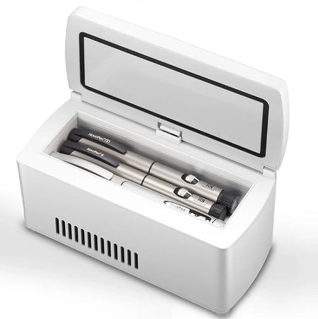 Insulin Cooler Mini Refrigerator &ndash; Portable Storage with LCD Display