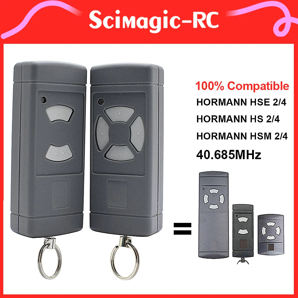 H&ouml;rmann 40.685MHz Remote Control - Face-to-Face Cloning