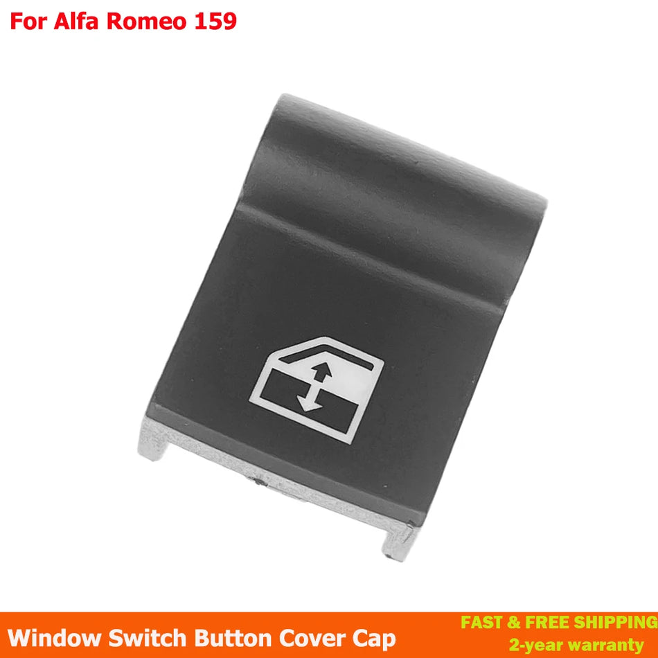 Cubierta del botón del interruptor de ventana para Alfa Romeo 159 Brera Giulietta