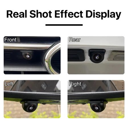 GreenYi AHD1080 Vehicle Rear Front Side View Camera 170° Fisheye Night Vision Waterproof Straw Hat Car Camera Drill Bit Included by InterCyprus Trading Ltd