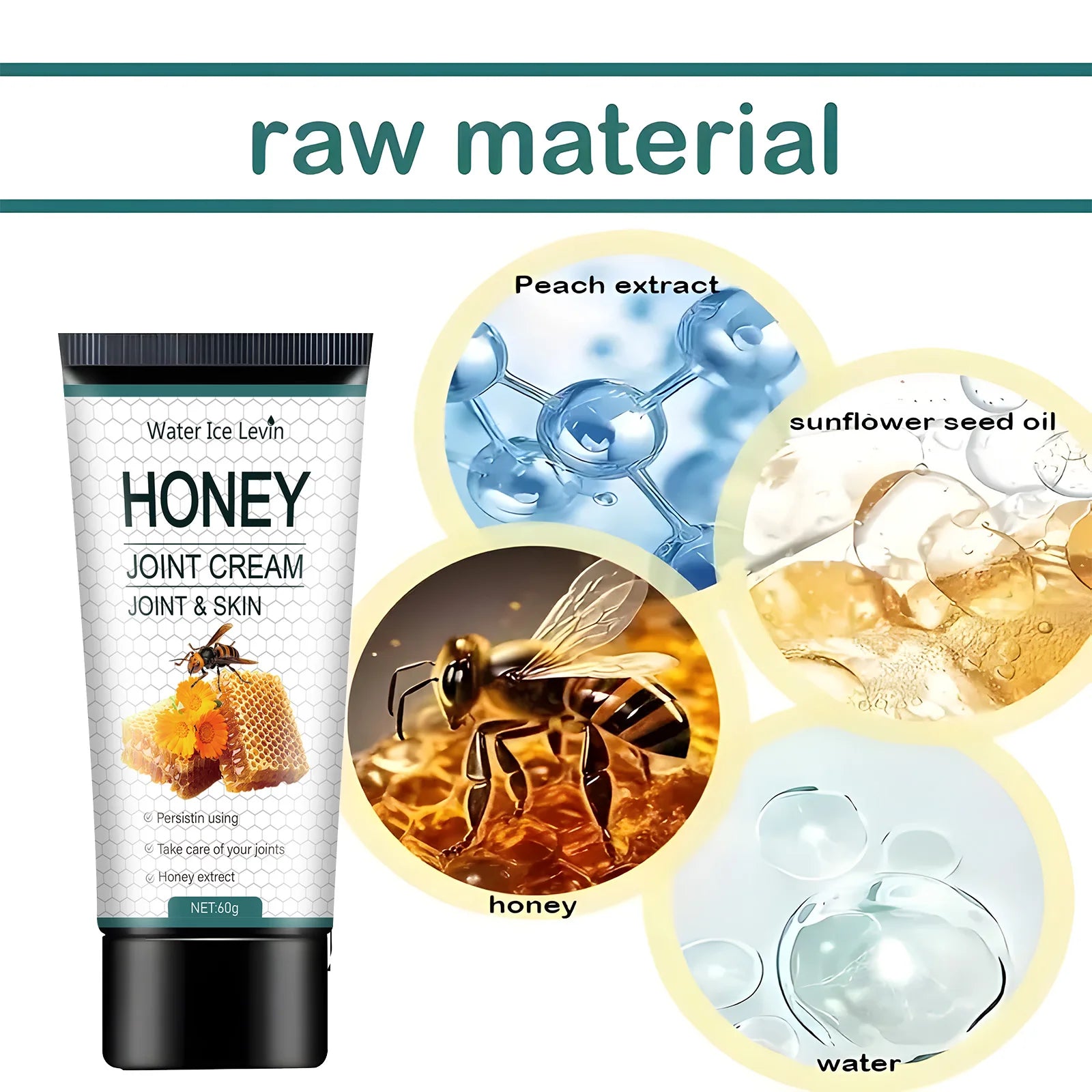 Bee Venom Joint Cream &ndash; Hypoallergenic Soothing Relief