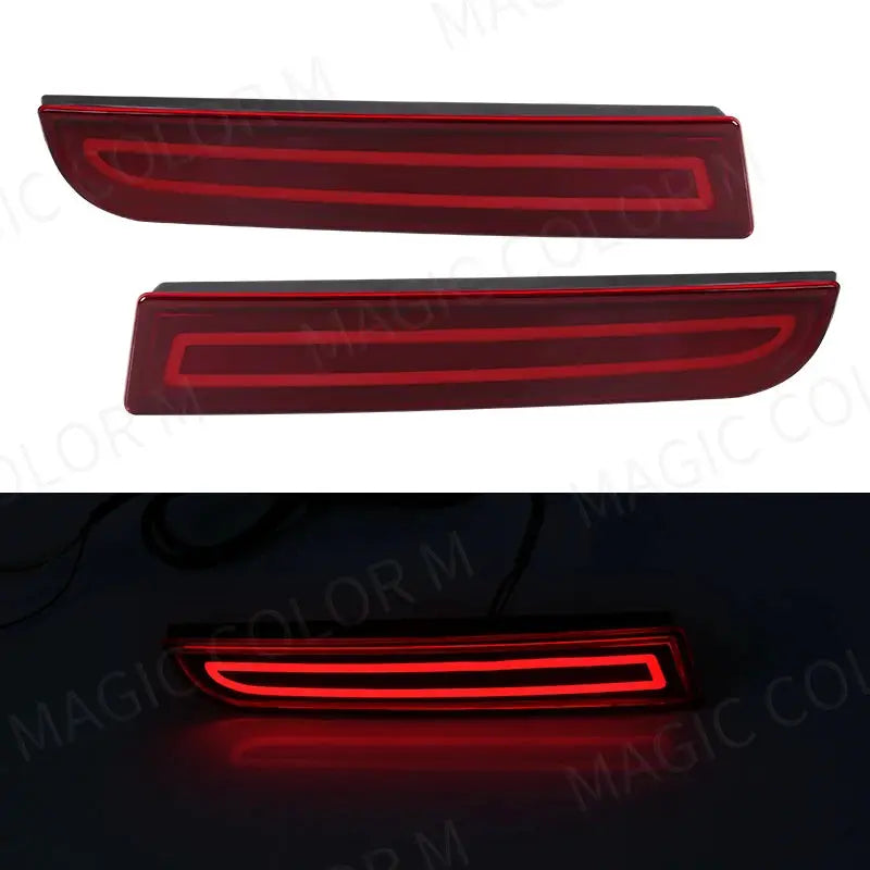 LED Bumper Reflector Lights For Mitsubishi Lancer Evo Evolution ASX Outlander Sport RVR Dynamic Turn Signal Rear Tail Brake Lamp by InterCyprus Trading Ltd