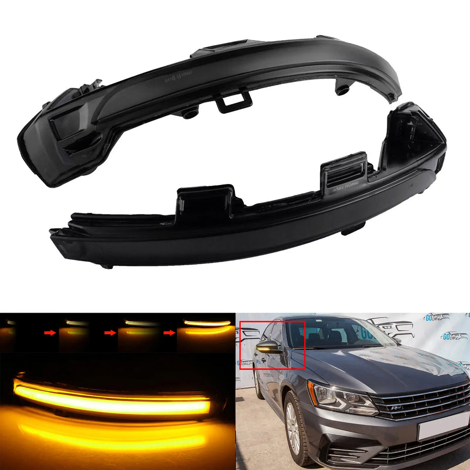 VW Arteon Wing Mirror Turn Signal Light With Dynamic LED Indicator