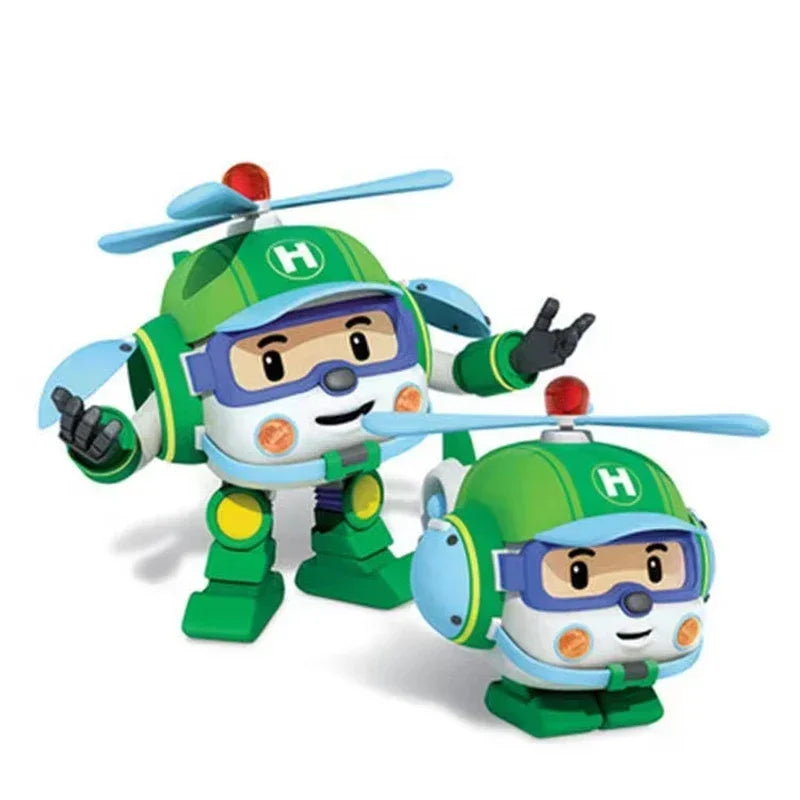 Transformable Silverlit Robocar Poli Action Figure - Kids Anime Toy Car Gift Helly / No box