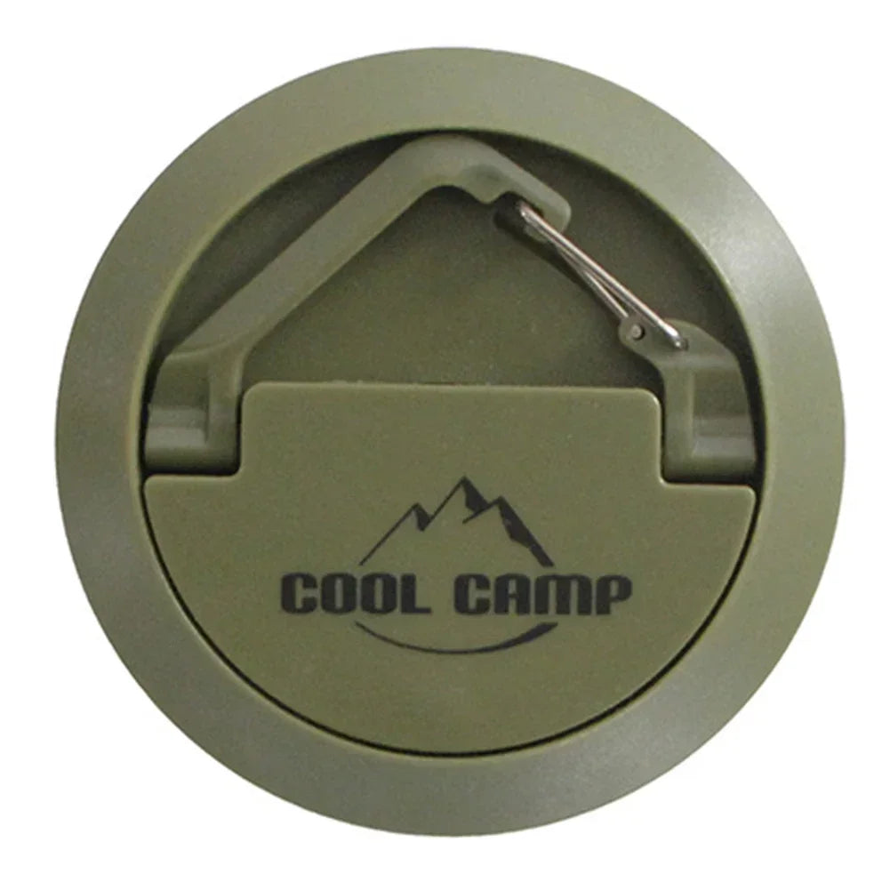 Portable Magnetic Tent Hook for Camping and Outdoor Use Army green 1pc
