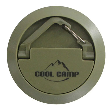 Portable Magnetic Tent Hook for Camping and Outdoor Use Army green 1pc
