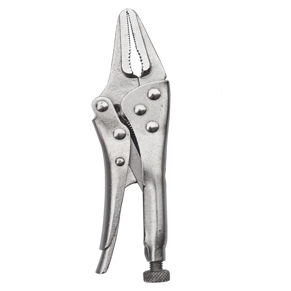 MacWork 5 Inch Long Nose Locking Pliers &ndash; Compact Design Default Title