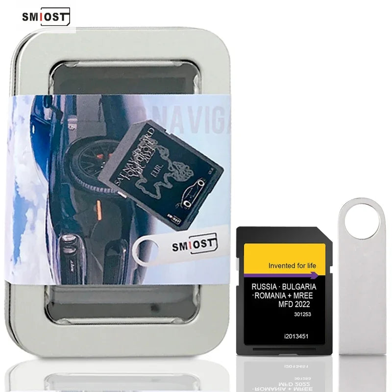 SMIOST Maps East EU SD Card For Ford Focus &ndash; Fast Nav CHINA / MFD East with USB