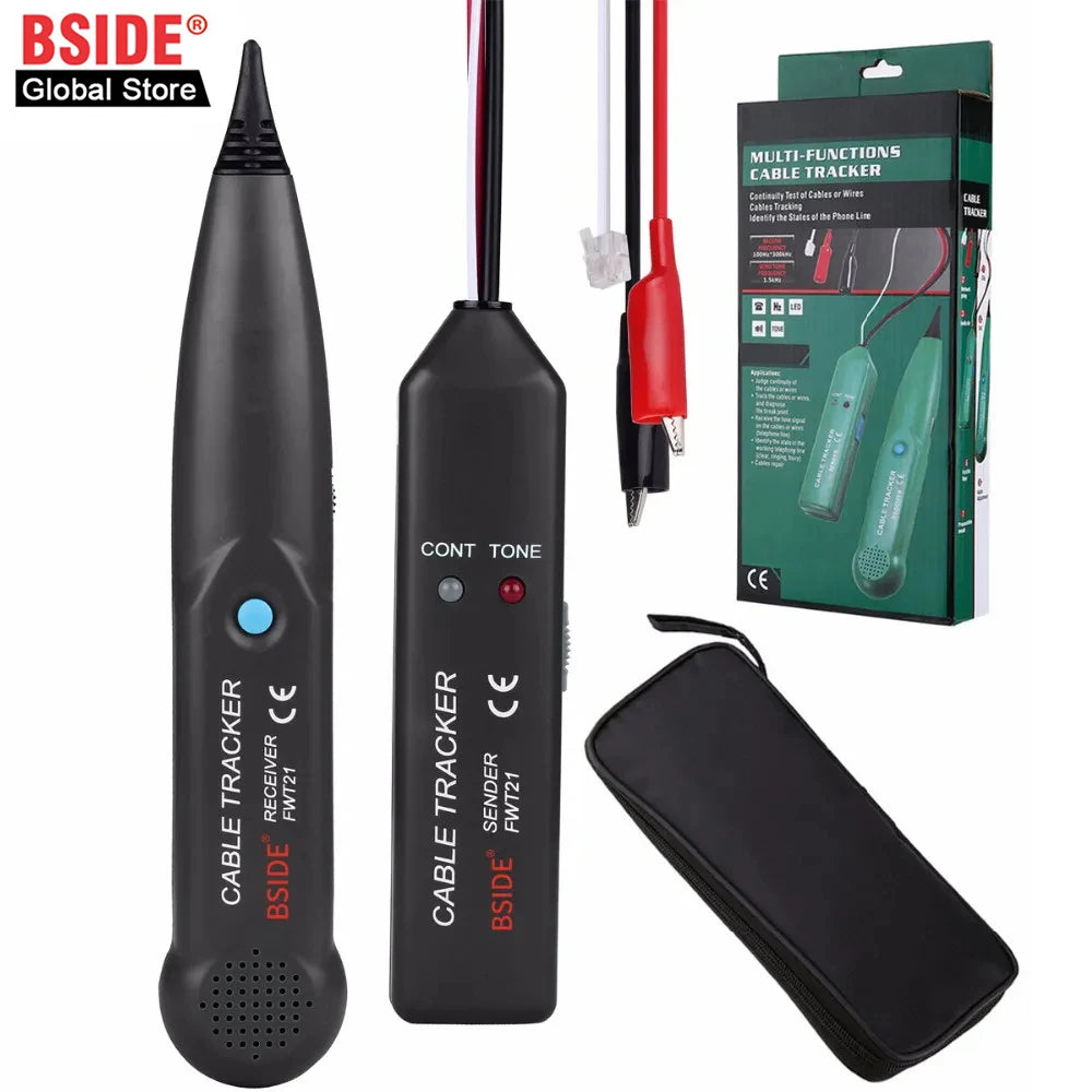 BSIDE FWT21 &ndash; Network Cable Tracer with Tone Generator