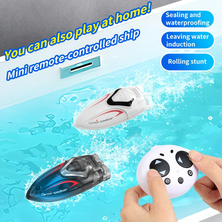 TKKJ Mini RC Boat &ndash; High Speed Turbo Propulsion With LED