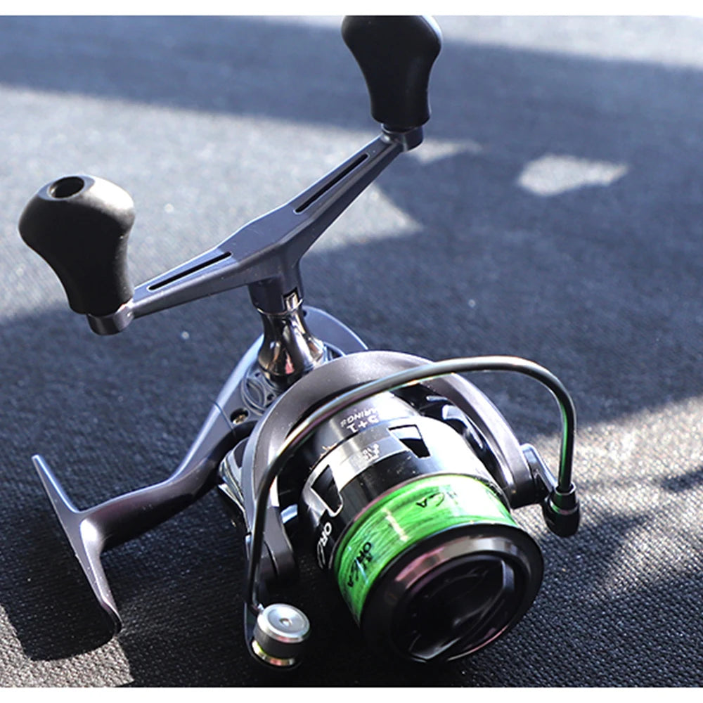 Taigek 1500-2500 Series Metal Fishing Reel - Double Handle Sea Spinning Reels