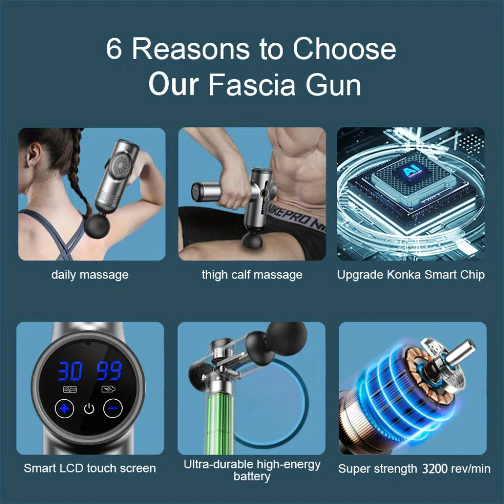 99 Speed Professional Muscle Massage Gun &ndash; Ultimate Relief for Neck and Back