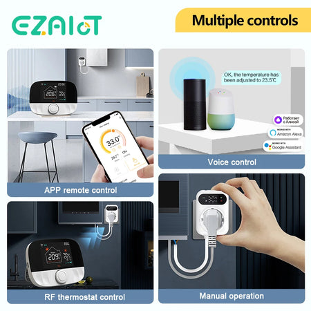 Tuya WiFi Smart Thermostat RF433 &ndash; Alexa and Google Home