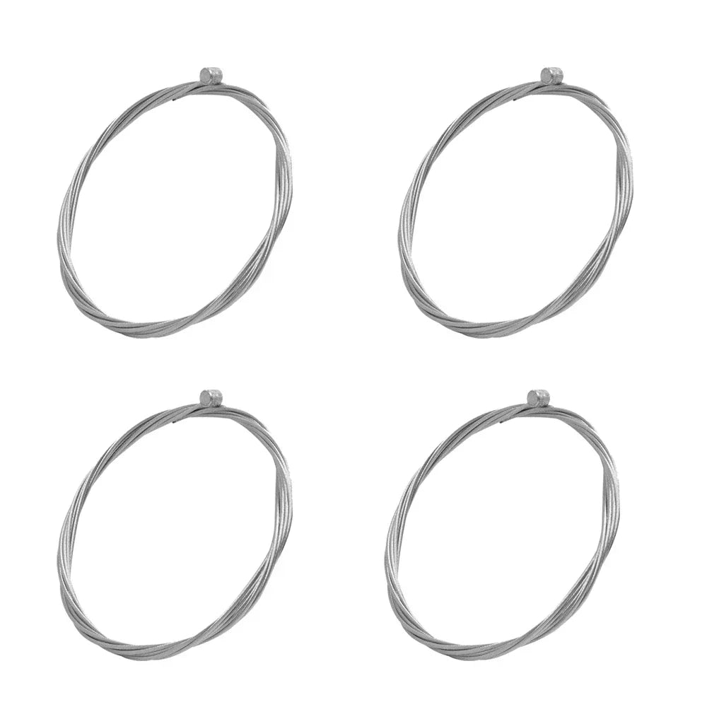 Universal Motorcycle Electric Scooter Throttle Clutch Cable &ndash; Durable Galvanized Steel Construction 4pc