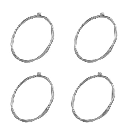 Universal Motorcycle Electric Scooter Throttle Clutch Cable &ndash; Durable Galvanized Steel Construction 4pc