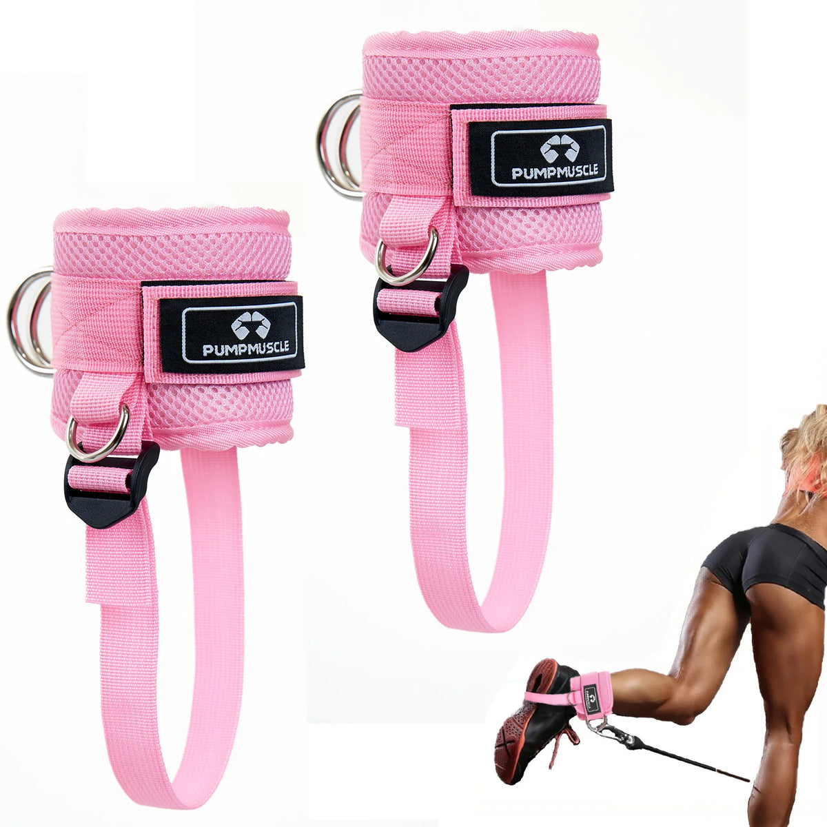 Adjustable Ankle Straps for Cable Machines - Enhance Your Workout