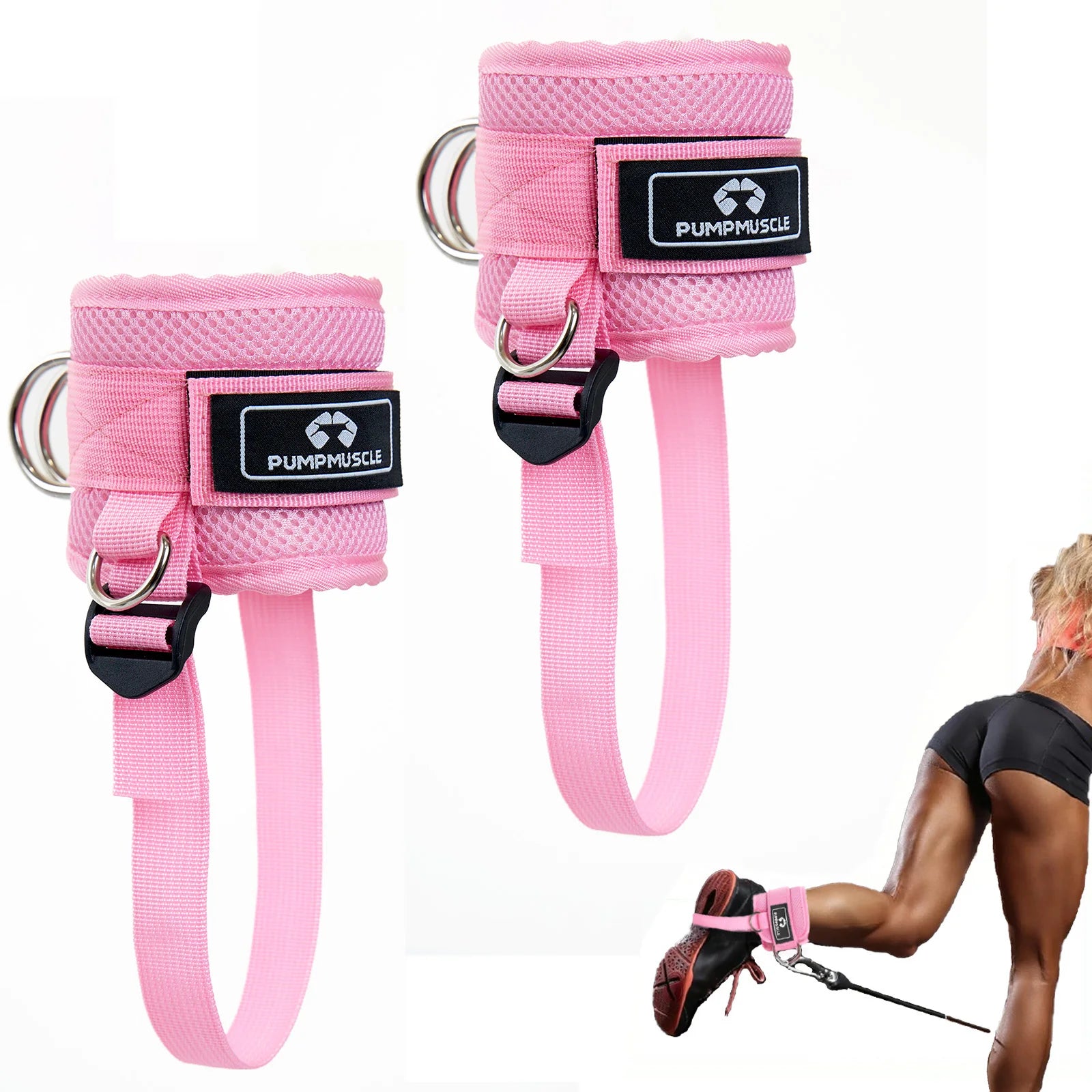Adjustable Ankle Straps for Cable Machines - Enhance Your Workout