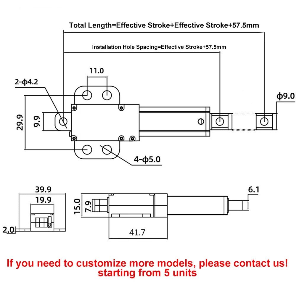 Linear Actuator Mini Electric Cylinder &ndash; Versatile Remote Automation