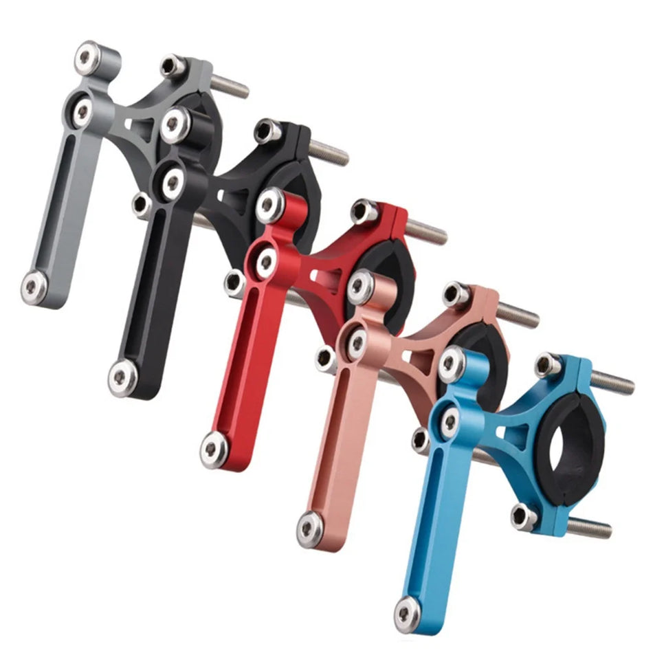 Adaptateur de porte-bouteille de vélo en alliage d'aluminium pour barres de 19 à 40 mm