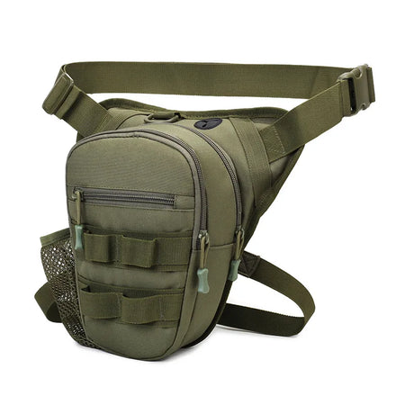 Drop Leg Bag &ndash; Tactical Water Bottle Pouch for Outdoors Green