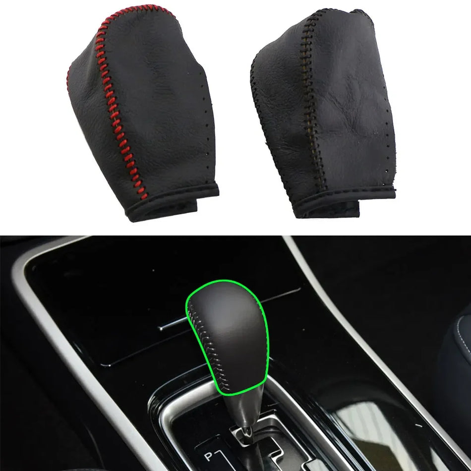 Copertura protettiva in pelle per pomello del cambio Mitsubishi Outlander 2016-2021