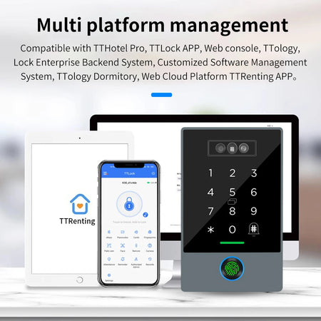 TTLOCK K3D &ndash; 3-in-1 Biometric Doorbell With Facial