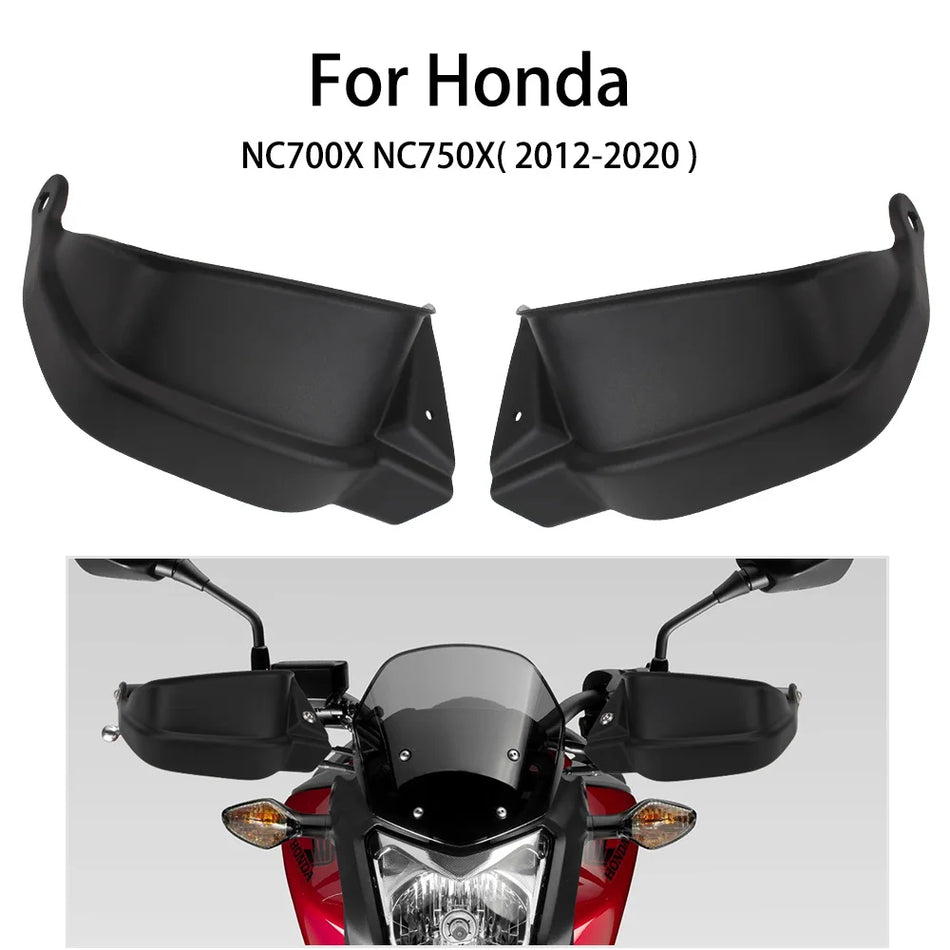 Rankų apsaugos Honda NC 750X ir 700X su ABS plastiko apsaugomis ir plieno tvirtinimo rėmu