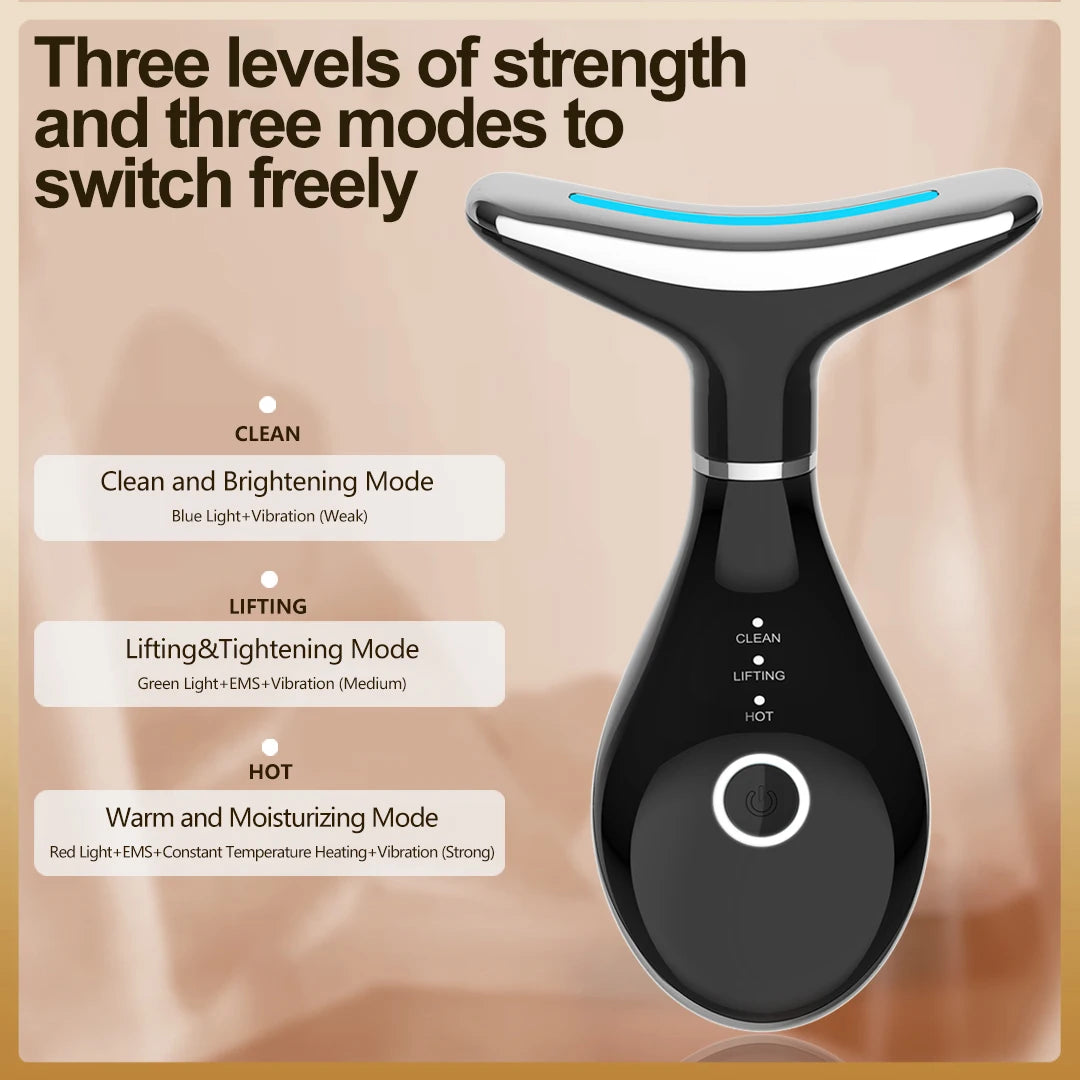 MONAI Neck Facial Lifting Device &ndash; LED Photon Therapy