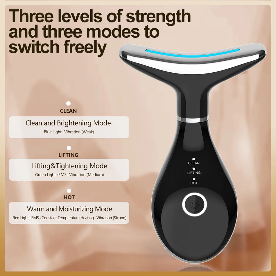 MONAI Neck Facial Lifting Device &ndash; LED Photon Therapy