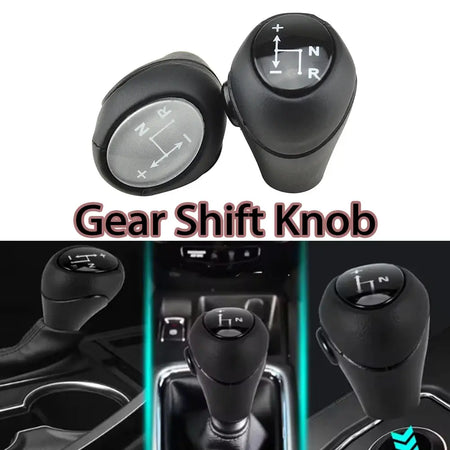 Automatic Gear Shift Knob with ABS Leather for Smart ForTwo 450 2004-2007 by InterCyprus Trading Ltd