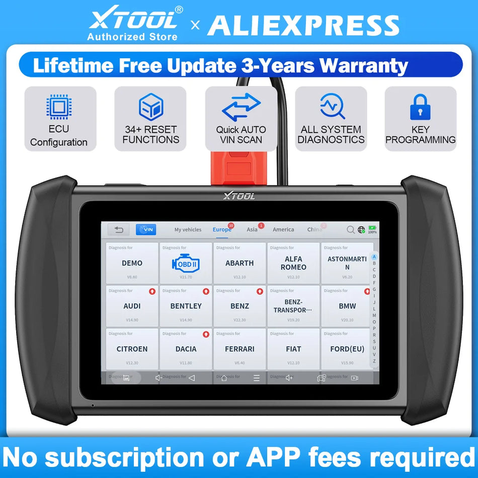 Automobil-Scanner vollständiges System Diagnosetool CAN FD DOIP für FCA IP616 V2.0
