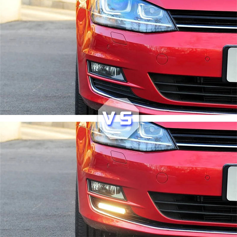 LED Dagrijverlichting Voor VW Golf 7 2013 2016 12V 2Stuks