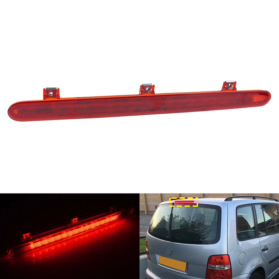 VW Touran 1T Rückbremslichtanbau mit rotem Glas