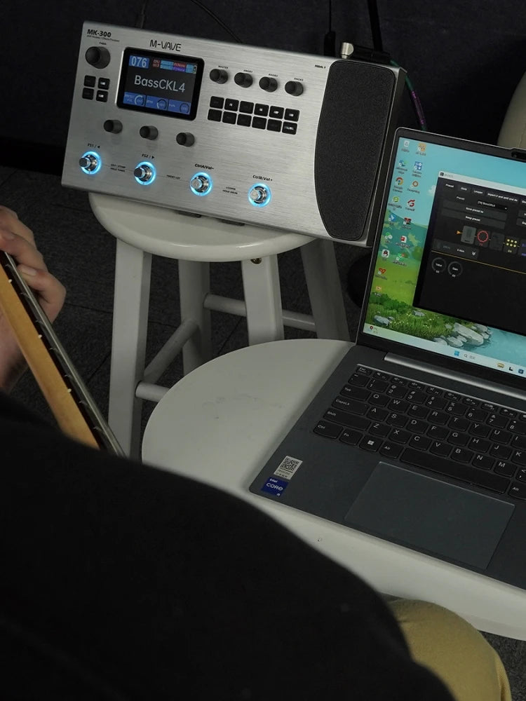 M-VAVE MK-300 All-In-One Guitar Processor &ndash; AI Tone Shaping