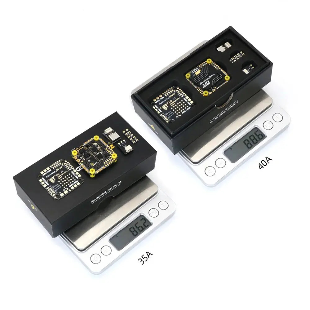 SpeedyBee F405 AIO V2 35A 40A Blue-jay 25.5x25.5 3-6S Flight Control and ESC Integrated Model Aircraft Controller by InterCyprus Trading Ltd