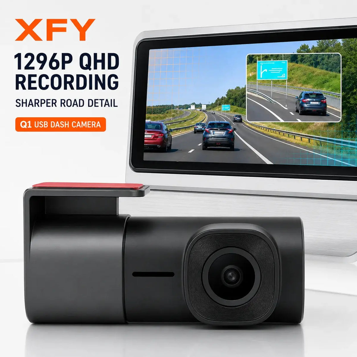 Dash Cam 1080P For Car With WiFi and Enhanced Night Vision Compact by InterCyprus Trading Ltd