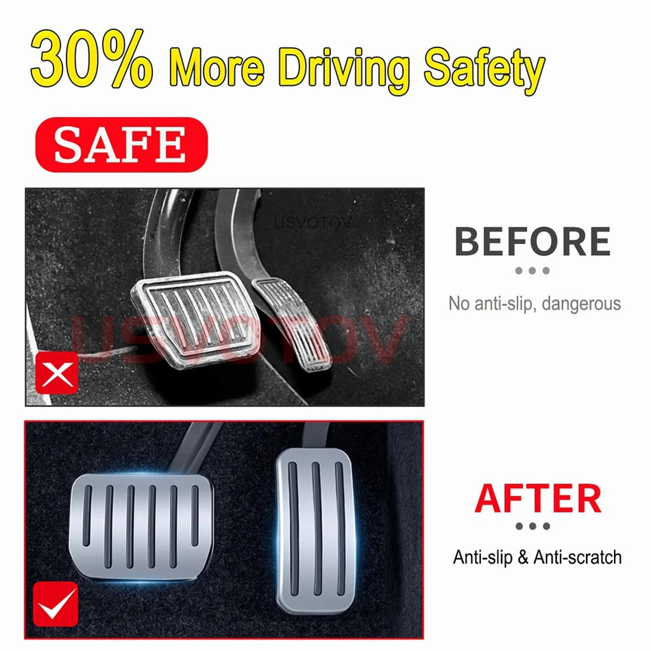 Performance Fußpedalabdeckungen für Tesla Model 3 Model Y