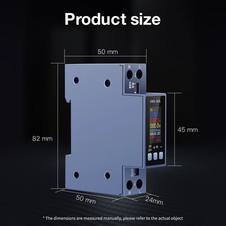 KWS-303 8 In1 Power Meter Smart Switch &ndash; Energy Metering