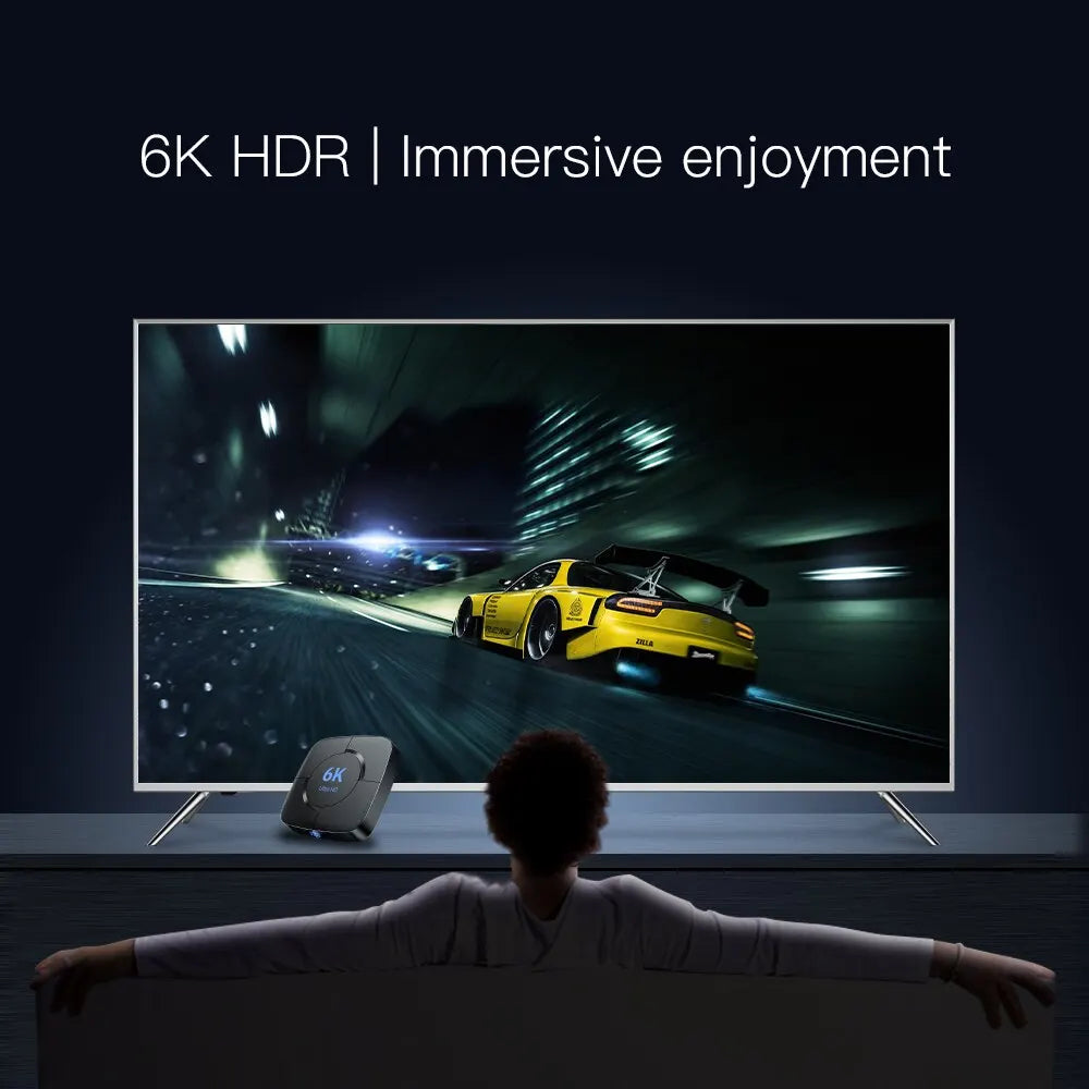 HONGTOP Smart TV Box Android 12 &ndash; Ultra Fast 6K HDR