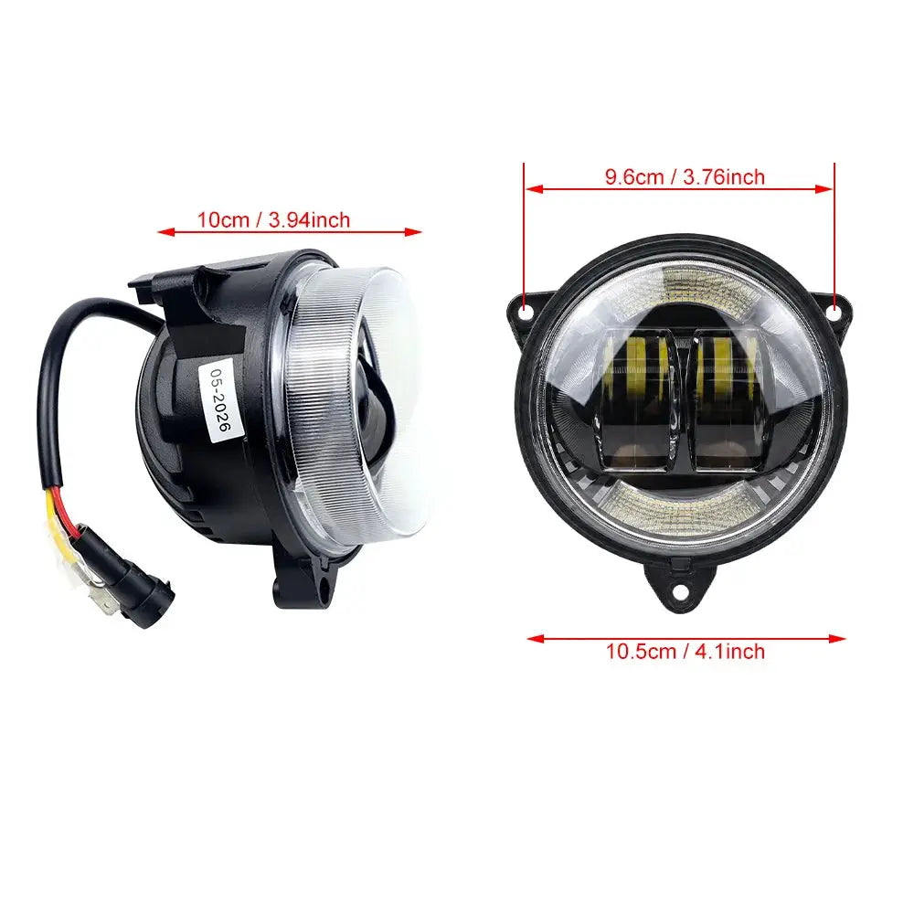 LED Headlight Driving Light White DRL for Can-Am Outlander 500 650 800 850 1000 XMR STD XT XT-P 2012-2022 by InterCyprus Trading Ltd