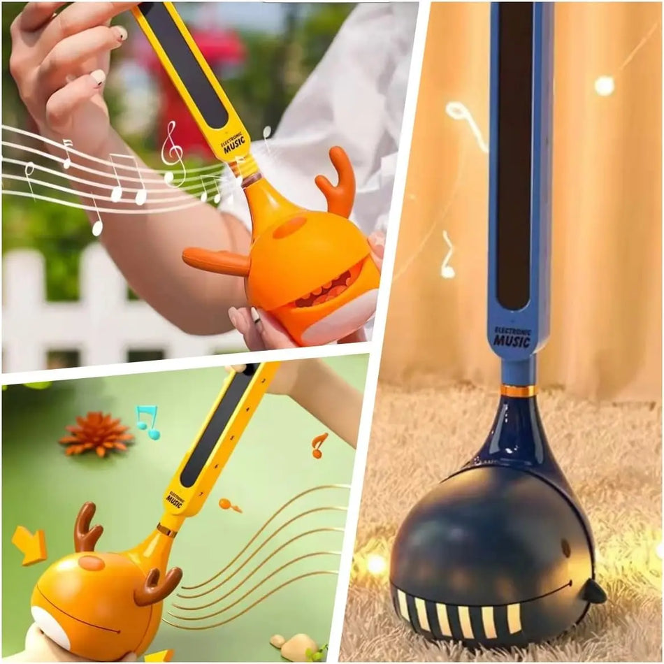 Otamatone Portable Cartoon Shape Synthesizer, Educational Electronic Instrument