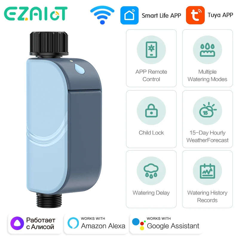 Smart Tuya WiFi Garden Timer