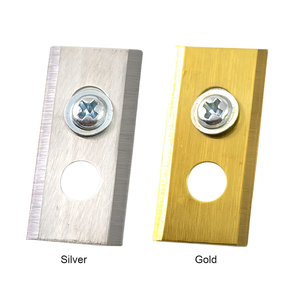 30Pcs rostfria stålblad med brickor för Luba-robot