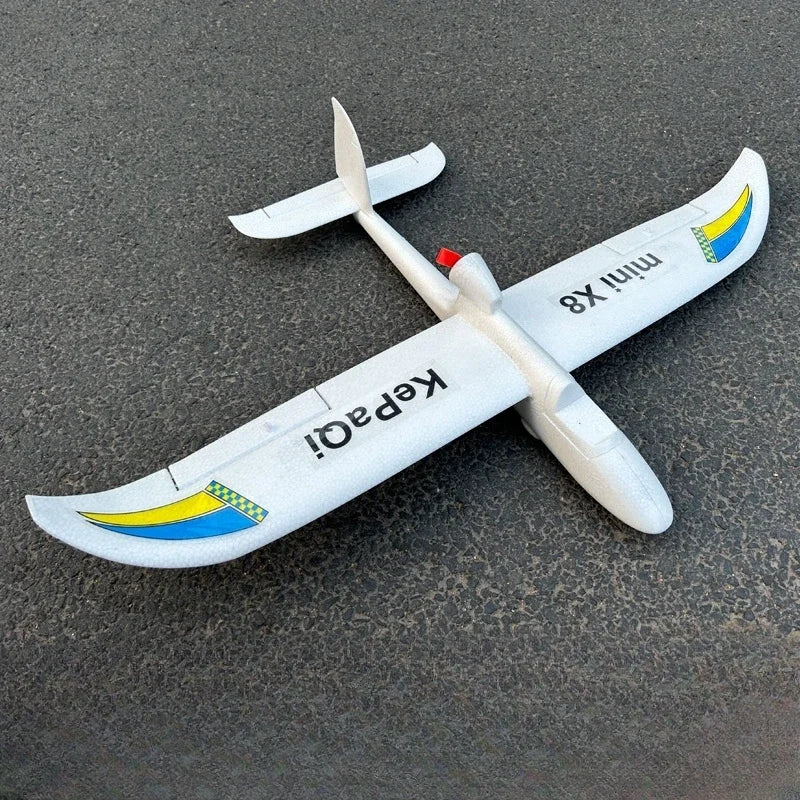 Surfer X8 Mini EPO Foam RC Glider - Beginner Trainer Plane Build Kit