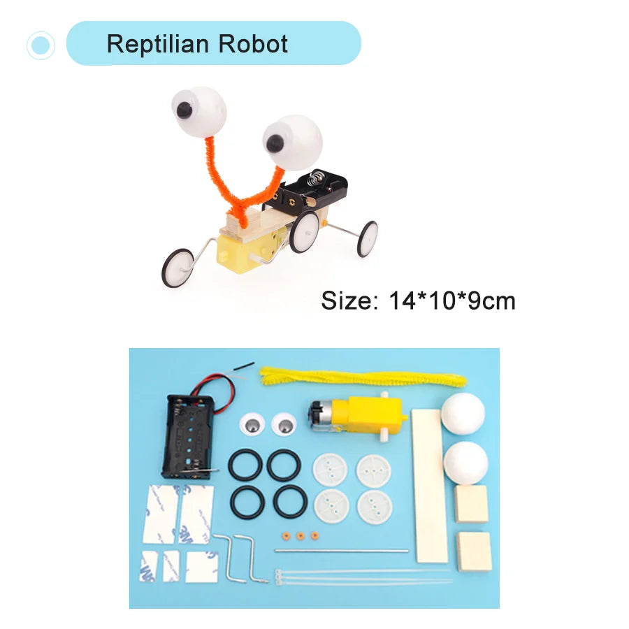 QXLRM DIY Educational Science Kit &ndash; Engaging Hands-On Learning Experience Reptilian Robot