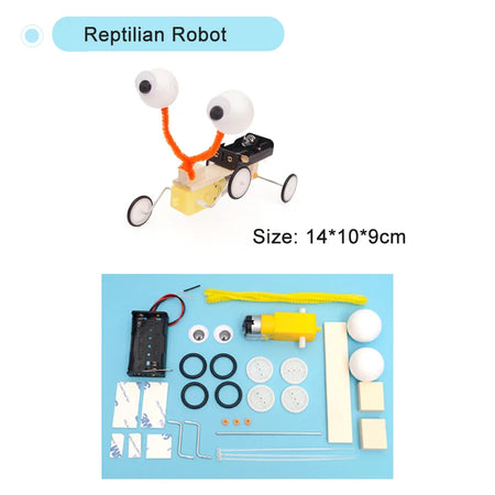QXLRM DIY Educational Science Kit &ndash; Engaging Hands-On Learning Experience Reptilian Robot