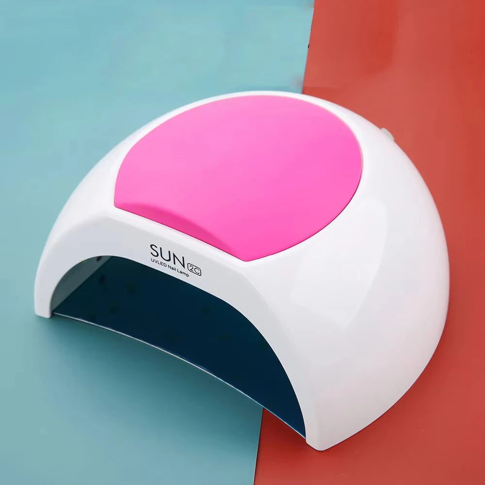 YIKOOLIN Sun2C UV Nail Lamp 48W &ndash; Fast Curing Gel Polish WHITE / US
