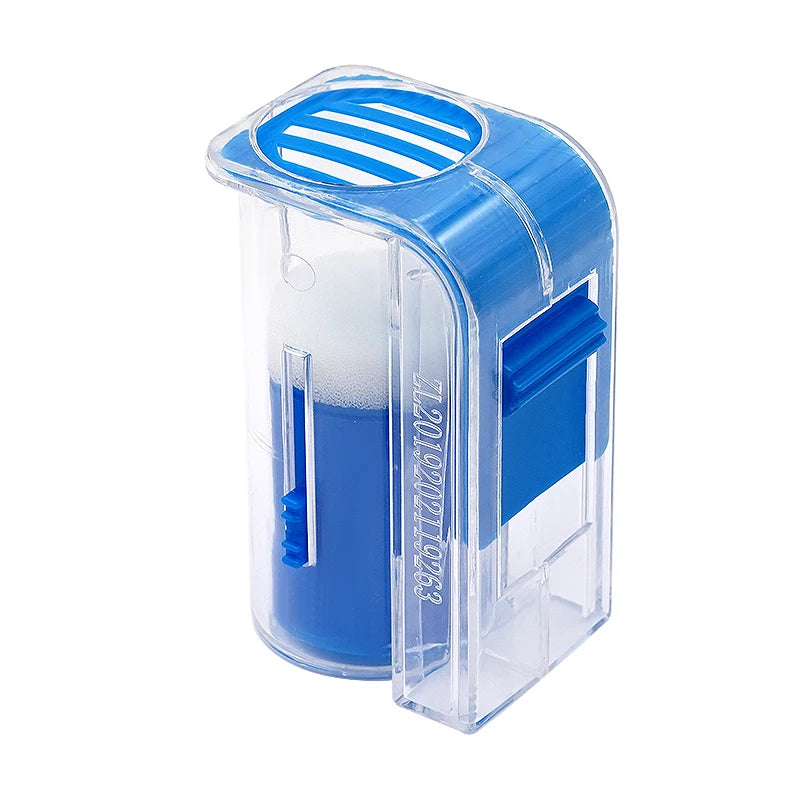 Queen Bee Marker Bottle Cage Handed Catcher &ndash; With Plunger Blue